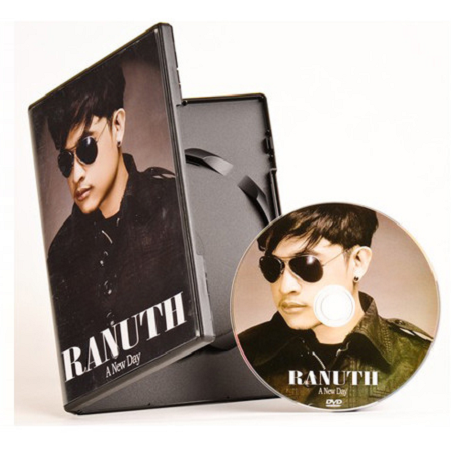 Printed CD DVD in Black DVD Case + Slick