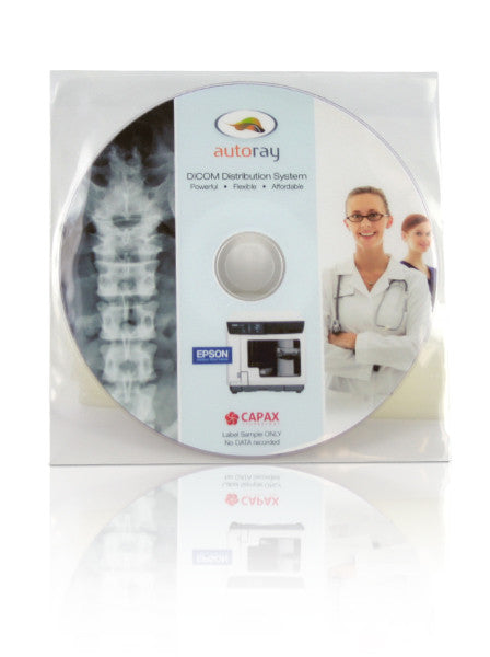 Clear Plastic CD Sleeve Pack of 100