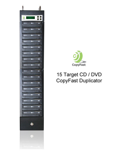 15 Target CD/DVD Duplicator- Copyfast