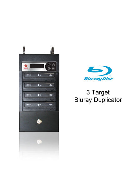 3 Target Capax Bluray Disc Duplicator