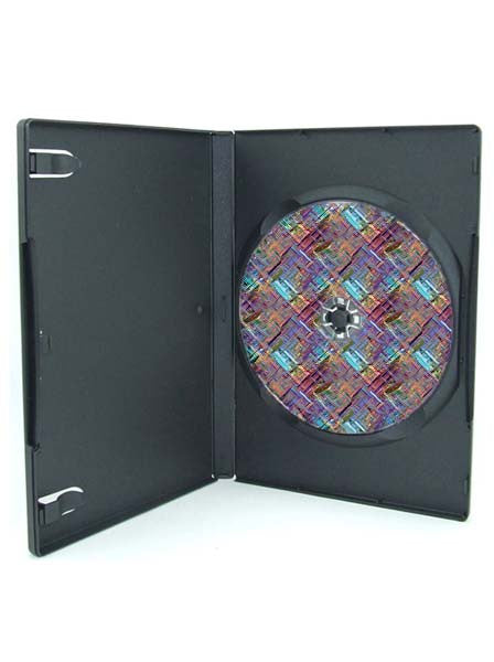 Black DVD Case- Single Disc ( Carton of 100) – Capax Technology