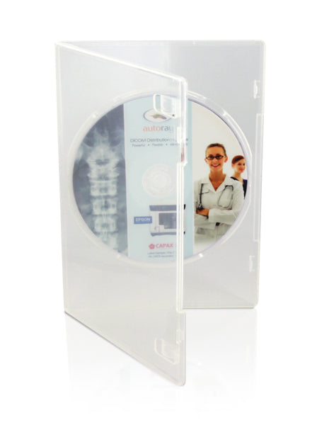 Clear 1- Disc Slimline DVD case- 7mm ( Carton of 200)