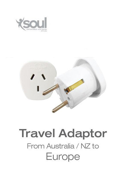 Travel Adaptor- From Australia/ NZ to Europe